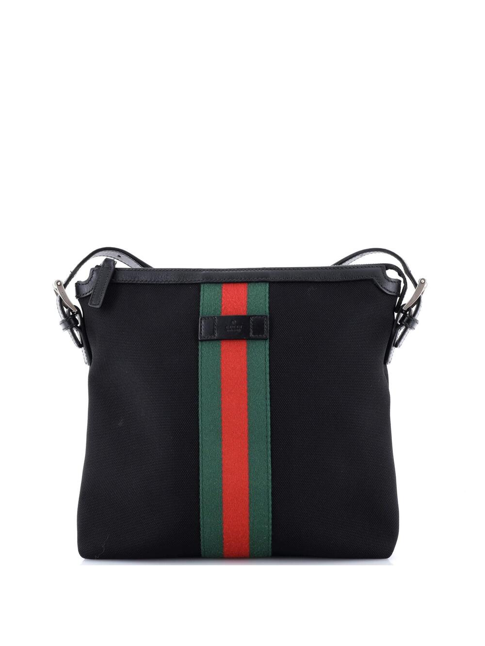 Gucci Web Messenger Bag Techno Canvas #356615G91B